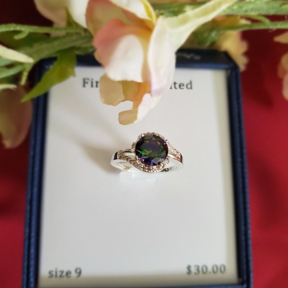 Silver plated ring - Picture 3 of 4